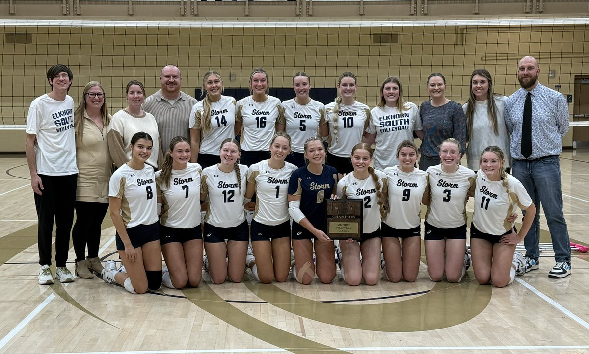Your District A-7 Champions! ⚡️🏐⚡️