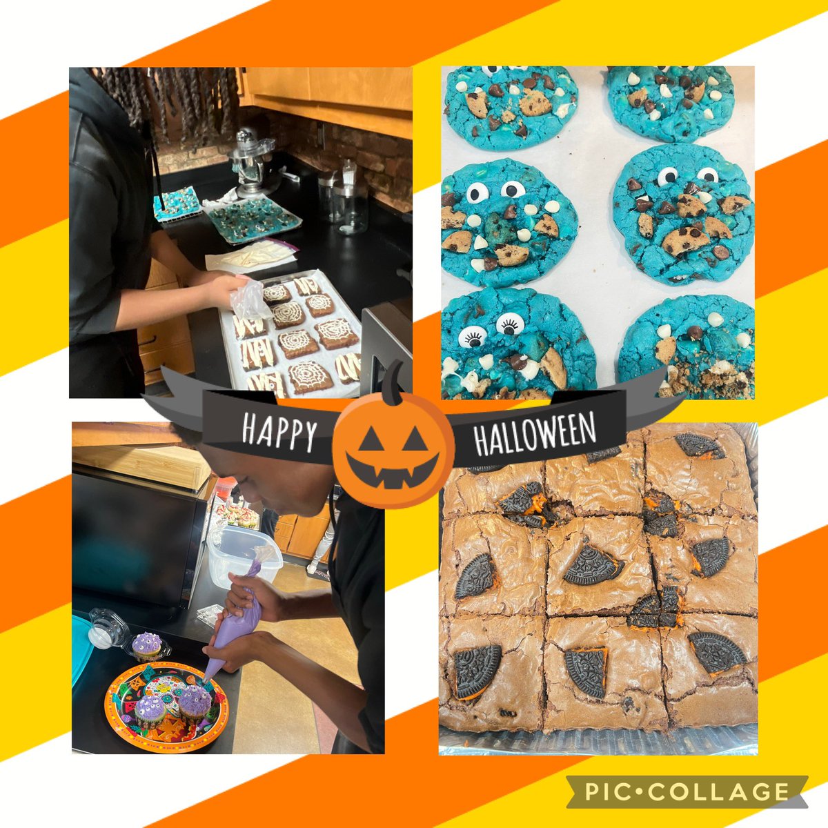 LaKeya Colston (@lcolston1) on Twitter photo Very proud of my Foods and Nutrition Class for taking the lead on baking and decorating cupcakes, brownies, and cookies for the Boo Gram fundraiser. Master Chefs in the making 🤗 <a href="/pghs_spartans/">Pleasant Grove High</a> <a href="/JEFCOCareerTech/">JEFCOED Career Tech</a> Very proud of my Foods and Nutrition Class for taking the lead on baking and decorating cupcakes, brownies, and cookies for the Boo Gram fundraiser. Master Chefs in the making 🤗 <a href="/pghs_spartans/">Pleasant Grove High</a> <a href="/JEFCOCareerTech/">JEFCOED Career Tech</a>