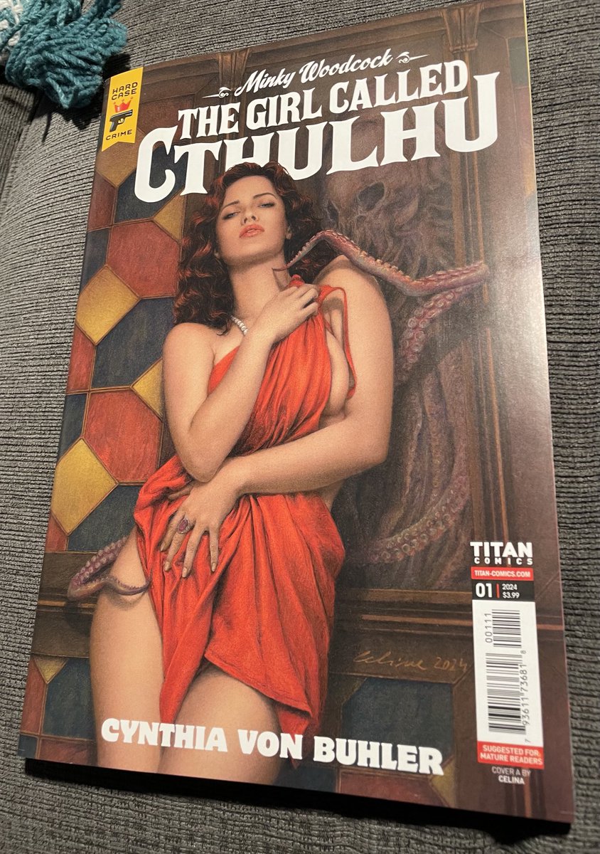 This was fantastic. Great storytelling and the art was gorgeous. Houdini, Lovecraft, and Crowley all make an appearance. 
I need to read more Cynthia von Buhler!