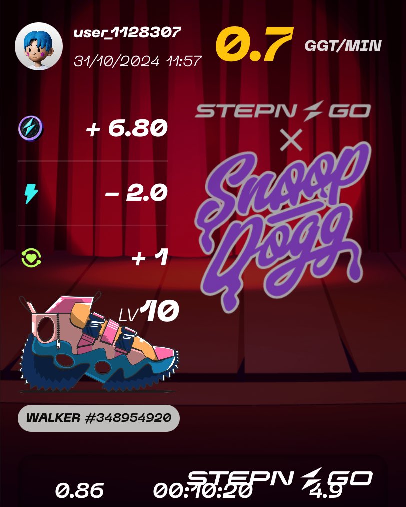 nznormski's tweet photo. Here's my participation to #SnoopFtSTEPNGO Genesis Raffle Mint! Check @Stepnofficial for more details! https://t.co/DODx6smvhA
