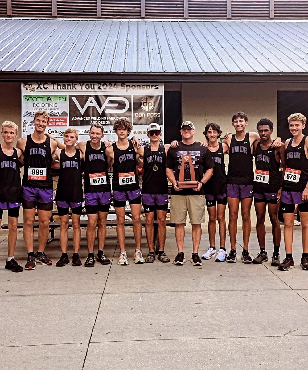 RRHS Cross Country (@rrhsxcteam) on Twitter photo Congratulations to both the boys and girls River Ridge High School Cross Country team for advancing to the Regional 3A-2 Championship next week in Palm Bay! The Boys finished as District runner-up and girls were 5th both out of 19 schools! <a href="/RRGirlsWts/">RRHS Athletic Director</a> <a href="/rrhsknights/">River Ridge Knights</a> Congratulations to both the boys and girls River Ridge High School Cross Country team for advancing to the Regional 3A-2 Championship next week in Palm Bay! The Boys finished as District runner-up and girls were 5th both out of 19 schools! <a href="/RRGirlsWts/">RRHS Athletic Director</a> <a href="/rrhsknights/">River Ridge Knights</a>