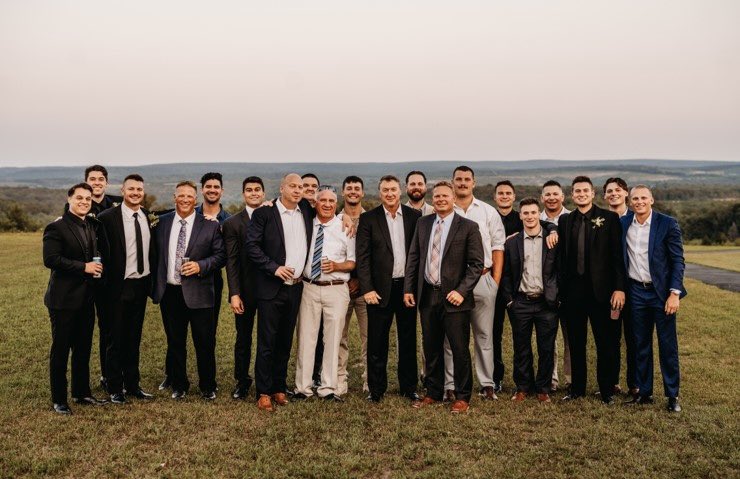 Lots of wins in this photo! Chad Kroell, Josh Kroell, Oliver Billotte, Seth Ford, Karson Kline, Issac Rummery, Christian Lezzer, Ryan Lezzer, Jake Lezzer, Erik Sellers, Jon Janocko, Seth Beardsley, Trey Campman, Forrest Campman, Tim Janocko, Dave Domico and more! Bison Pride! 🦬