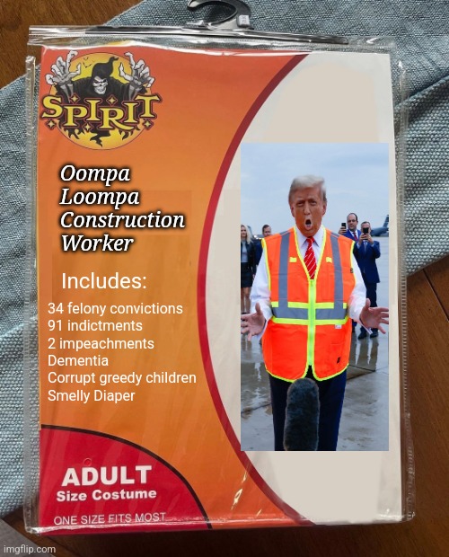 CherylNita2025's tweet image. Halloween Oompa Loompa