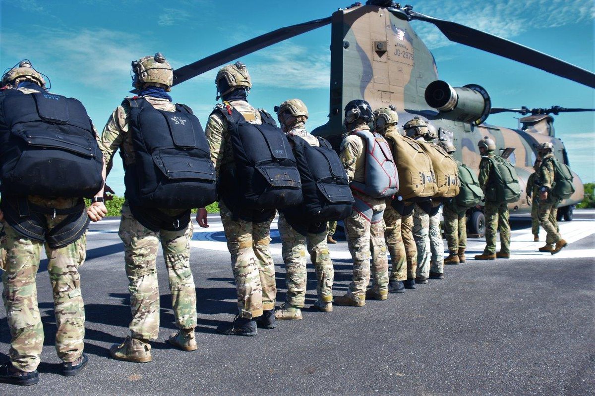 令和6年度日米共同統合演習参加③】 #第1空挺団 は、#日米共同統合