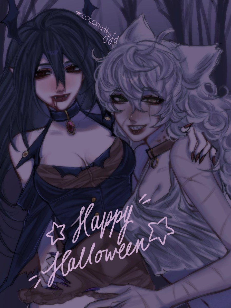 coconuttyjd's tweet image. Halloween drawing 2023 vs 2024 with female #fyolai
.
.
.
#fyodordostoevsky #nikolaigogol #bsd
