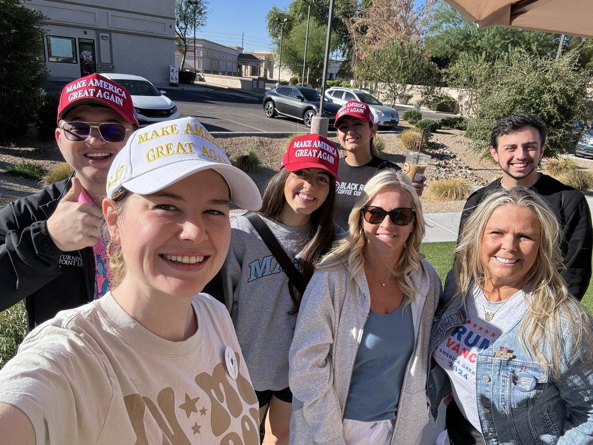 RickeyAdamJr's tweet photo. Saving America one ballot at a time with @tpaction 🇺🇸🇺🇸🇺🇸
Let’s win this thang #MAGA2024 #Commit100 #Trump2024Vance #Howdy https://t.co/S6bXtZ14jn