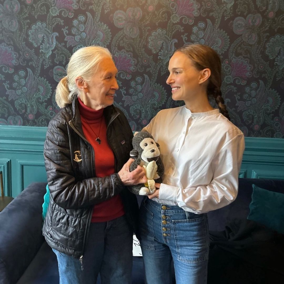VoteForNature1's tweet photo. From activism to the voting booth, every step counts in the fight to protect our planet. 🌿✨ Natalie Portman and Dr. Jane Goodall are leading the way—let’s follow in their lead and vote for the earth we love! #NatureNeedsYou #VoteForNature #TogetherForChange #YourFutureYourVote https://t.co/LBdU2kPBik
