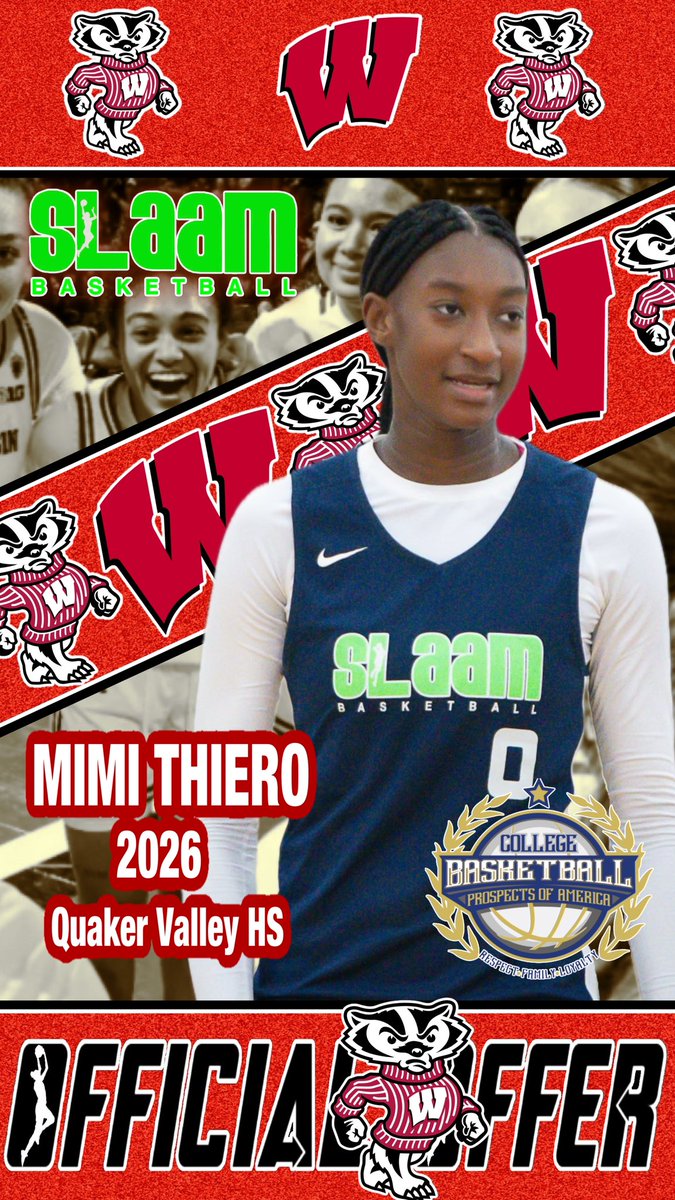 slaambasketball (@slaambasketball) on Twitter photo Excited for <a href="/bigten/">Big Ten Conference</a> <a href="/BadgerWBB/">Wisconsin Women’s Basketball</a> on their offer to #SLAAMFam <a href="/mimi_thiero/">Mimi Thiero</a> to join coach <a href="/marisamoseley/">marisa moseley</a> in Madison!!! Way to go Mimi!! <a href="/slaam2026jamal/">SLAAM 2026 Woodson</a> <a href="/prospectsbball/">Prospects Basketball</a> <a href="/QVBasketball/">Quaker Valley Basketball</a> <a href="/SelectEventsBB/">Select Events Basketball</a> Excited for <a href="/bigten/">Big Ten Conference</a> <a href="/BadgerWBB/">Wisconsin Women’s Basketball</a> on their offer to #SLAAMFam <a href="/mimi_thiero/">Mimi Thiero</a> to join coach <a href="/marisamoseley/">marisa moseley</a> in Madison!!! Way to go Mimi!! <a href="/slaam2026jamal/">SLAAM 2026 Woodson</a> <a href="/prospectsbball/">Prospects Basketball</a> <a href="/QVBasketball/">Quaker Valley Basketball</a> <a href="/SelectEventsBB/">Select Events Basketball</a>
