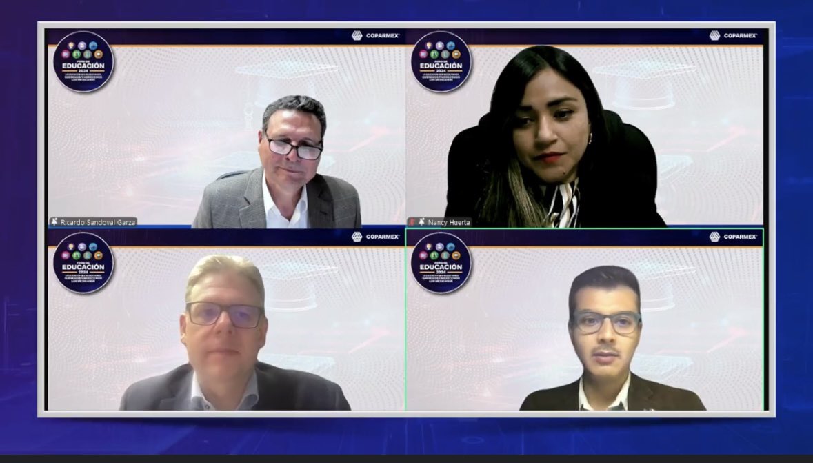 Coparmex's tweet image. 📌📚 En la sesión 5 de nuestro #ForoDeEducación2024, profundizamos sobre los &quot;Retos y oportunidades de la Educación Media Superior y Superior en el Contexto del Modelo Dual&quot;. 🚀📈 

Exploramos cómo impacta este #ModeloDual en la formación académica y profesional de los…