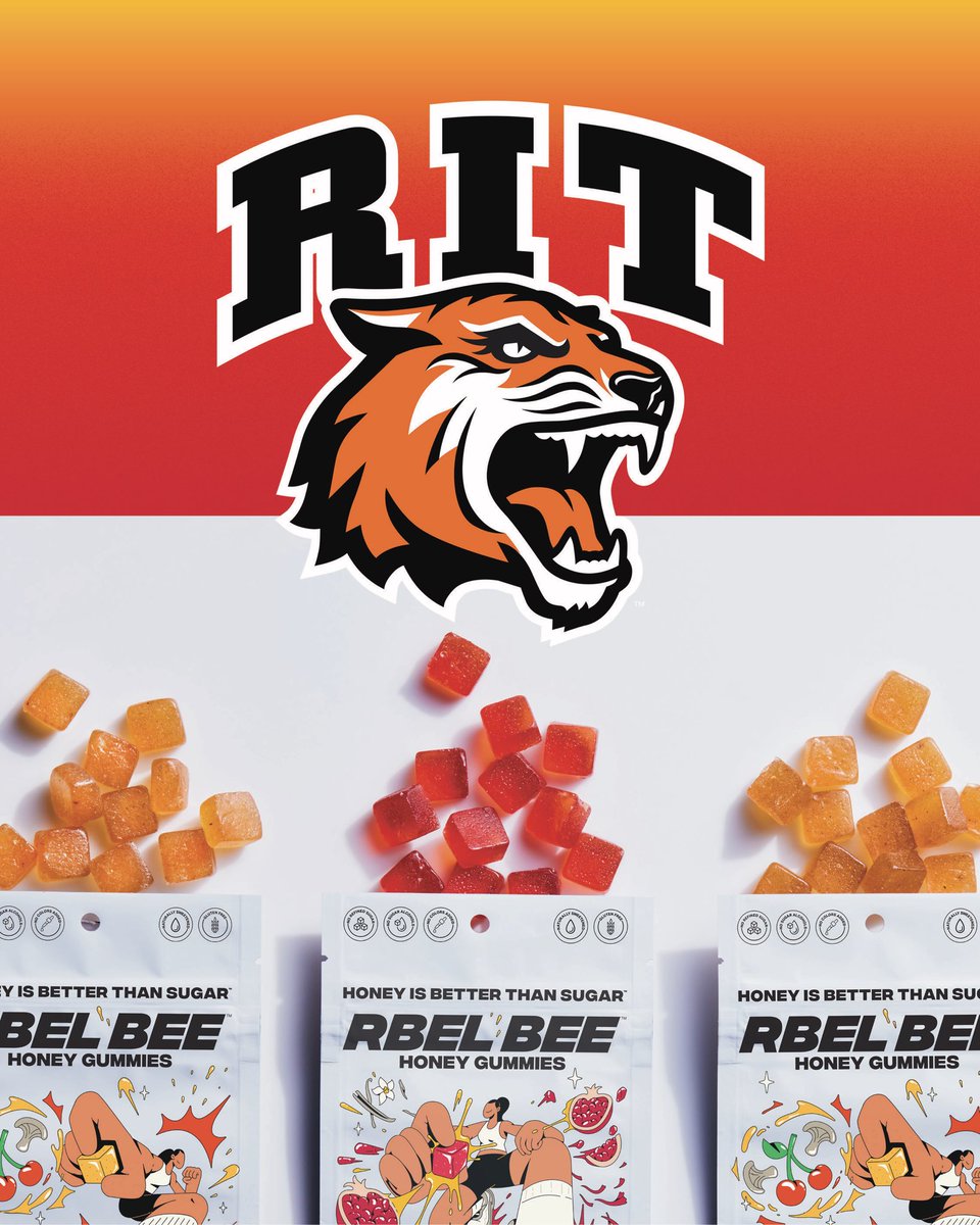 Woo hoo! <a href="/rbelbee/">rbelbeesweets</a> is now available to students, faculty and parents <a href="/RITtigers/">RIT</a> !! We’re snacking our way to colleges &amp; Universities—stayed tuned. 📣🤸🤸🏽‍♂️🤸🏾‍♀️📣🤸🤸🏽‍♂️🤸🏾‍♀️🎉🎉🎉

#colleges #universities #tech #healthysnacks #rbelbee #rit