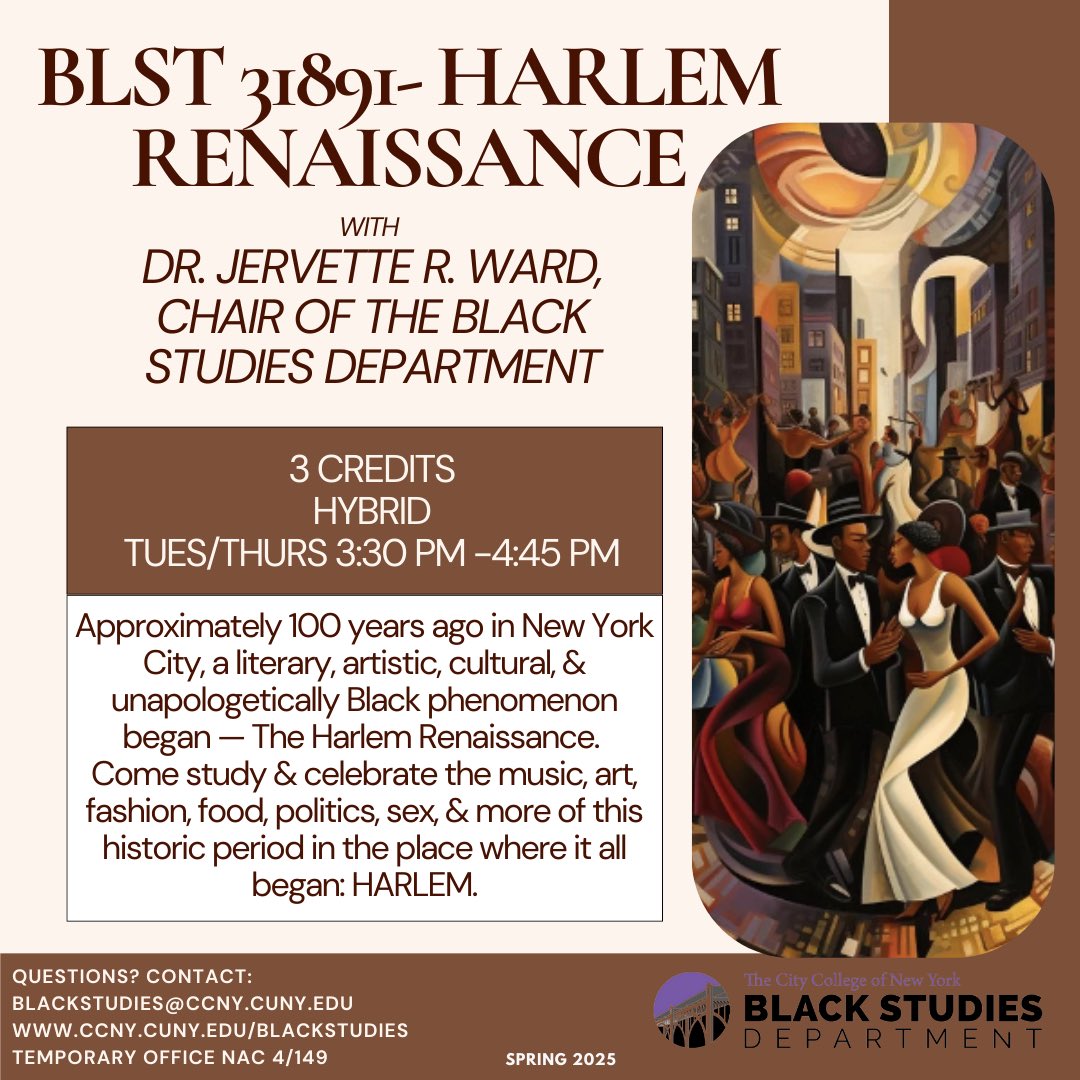 Black Studies Department at CCNY tweet media