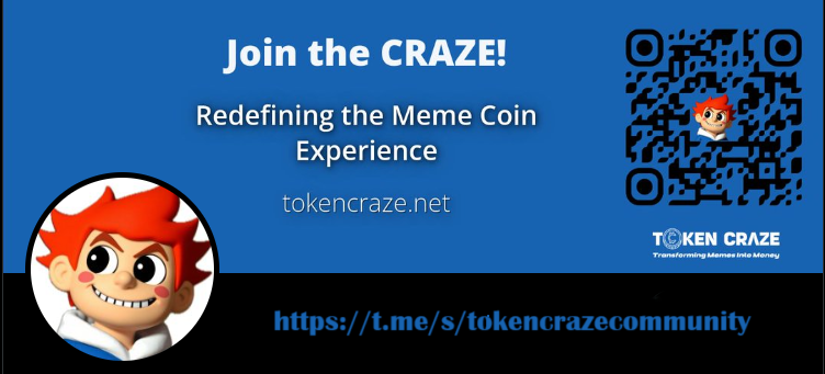 CrazeToken's tweet photo. #tokencraze #crazetoken 💬Say hello to the future where you can literally chat with a meme #CRAZE isn't just a token; it's a Revolution. Ready to talk memes? Let's get #CRAZE #memecoins #MemeChat #xrpl #xrp #xrpcommuity #XRPMemeCoins #telegram #firstledger https://t.co/OLvdF0eGXs