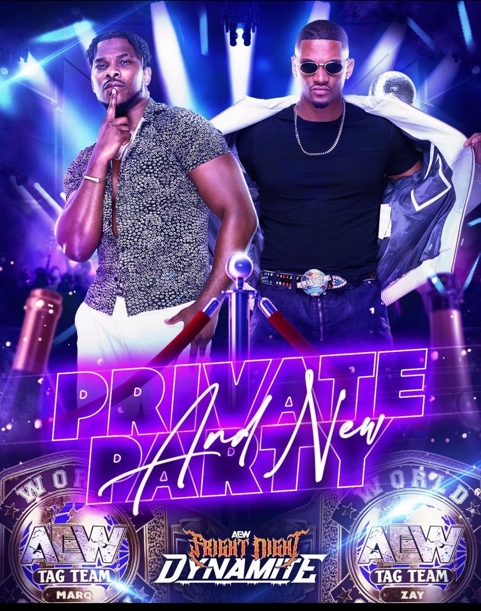 richrich716's tweet image. They fuckin did it!!! Private Party!!! New Tag Champs!!! #AEWDynamite