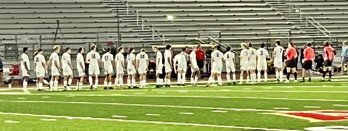 SalineAthletics's tweet photo. What a game. It went to OT, then went to PKs, and Adams pulled it out, 4-3. What a season by @Saline_M_Soccer. Thanks for a great run!  Go Hornets! https://t.co/qLCgordESa