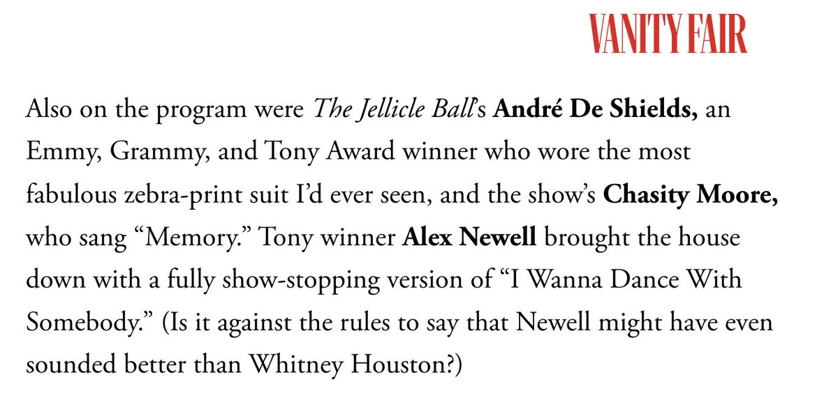André De Shields tweet media