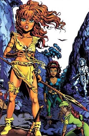 UllrSymson's tweet photo. Anyone notice a certain theme in 80s fantasy?  Who'd I miss?  Who is your favorite?

#dnd #elfquest #snarfquest #thundarr #blackgirls #girlsofcolor https://t.co/cd5DCCK1MQ