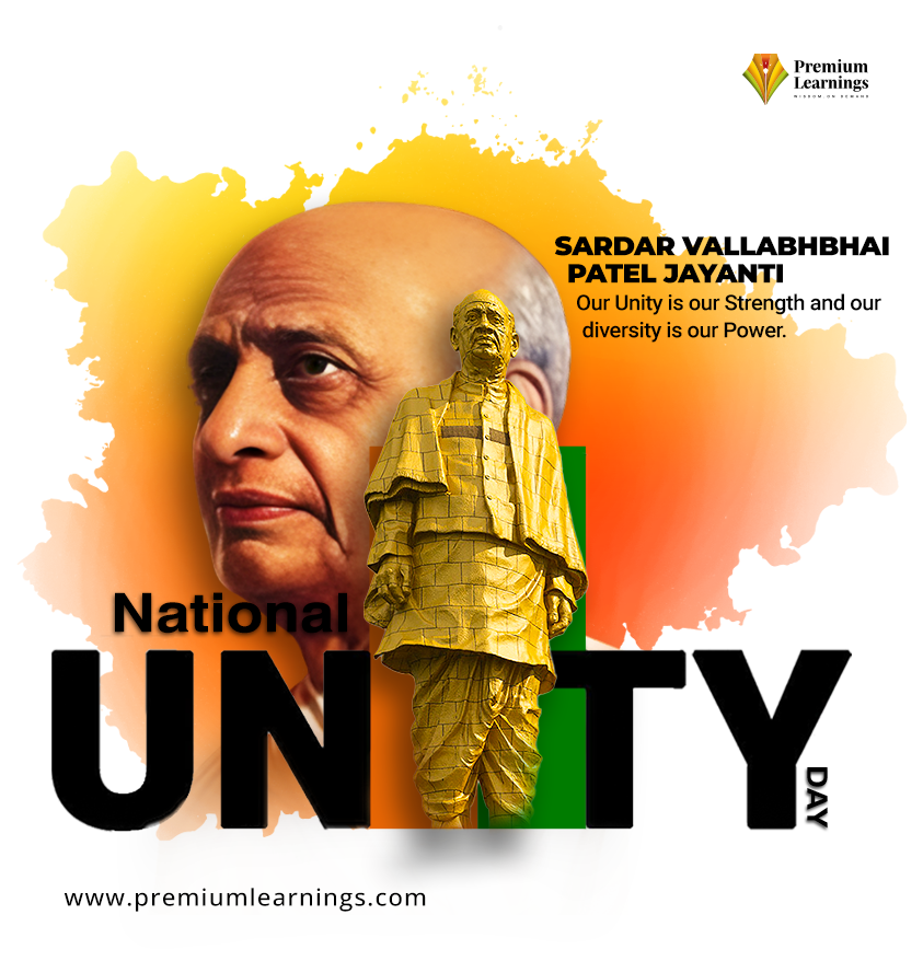 LearningPremium's tweet image. National Unity Day 🇮🇳
Celebrating the legacy of Sardar Vallabhbhai Patel, a true champion of unity.

Our unity is our strength, and our diversity is our power.
Let’s come together to honor our rich heritage and strive for a united India. #SardarVallabhbhaiPatel #NationalUnityDay