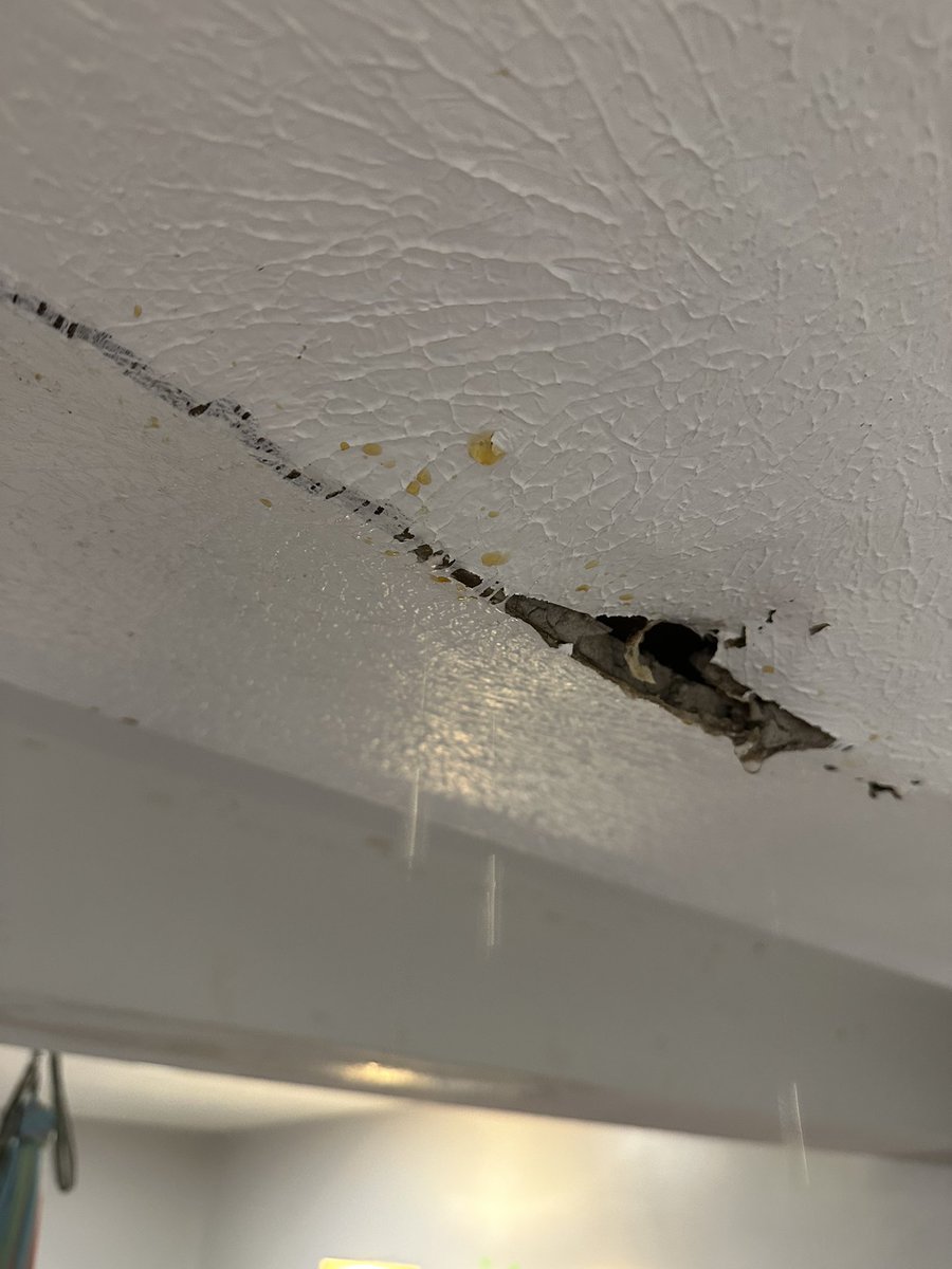 So, folks, I’m in a bad situation. We had a pipe leak/burst and we have water seeping up from the floor upstairs and dripping from the ceiling downstairs 😓 I normally don’t do this, but if there is anybody willing to financially assist in any way please DM me.