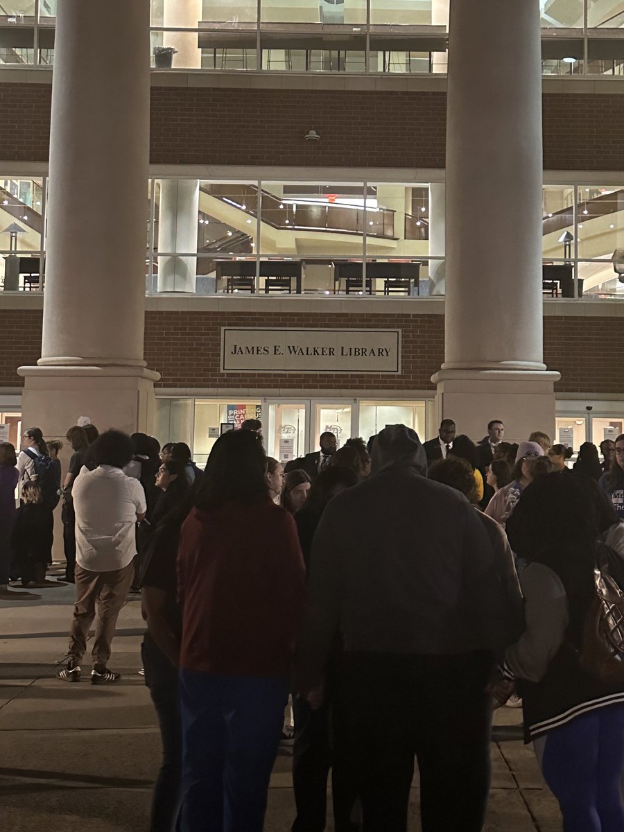 Tonight, we gathered to honor MTSU student and community member, Serenity Birdsong — a life lost too soon.

Love and community are the strongest tools we have to build a safer, kinder world for everyone. 

Deepest sympathies to all impacted by this tragedy.