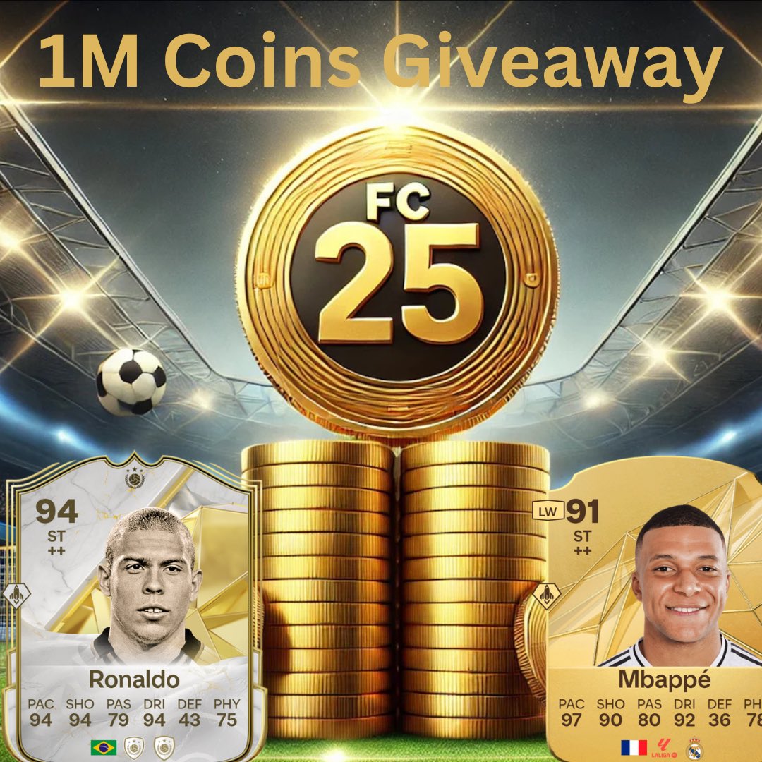 thefutdepot's tweet photo. Rules
1.Follow me 
2.@ 2 of your friends
https://t.co/ycOTictin0 and Retweet 
As well as if you buy coins from our shop until the giveaway ends you will have a chance of getting the coins that you order up to 5x so make sure to buy coins now from our website https://t.co/LPNwfeQ7Pd