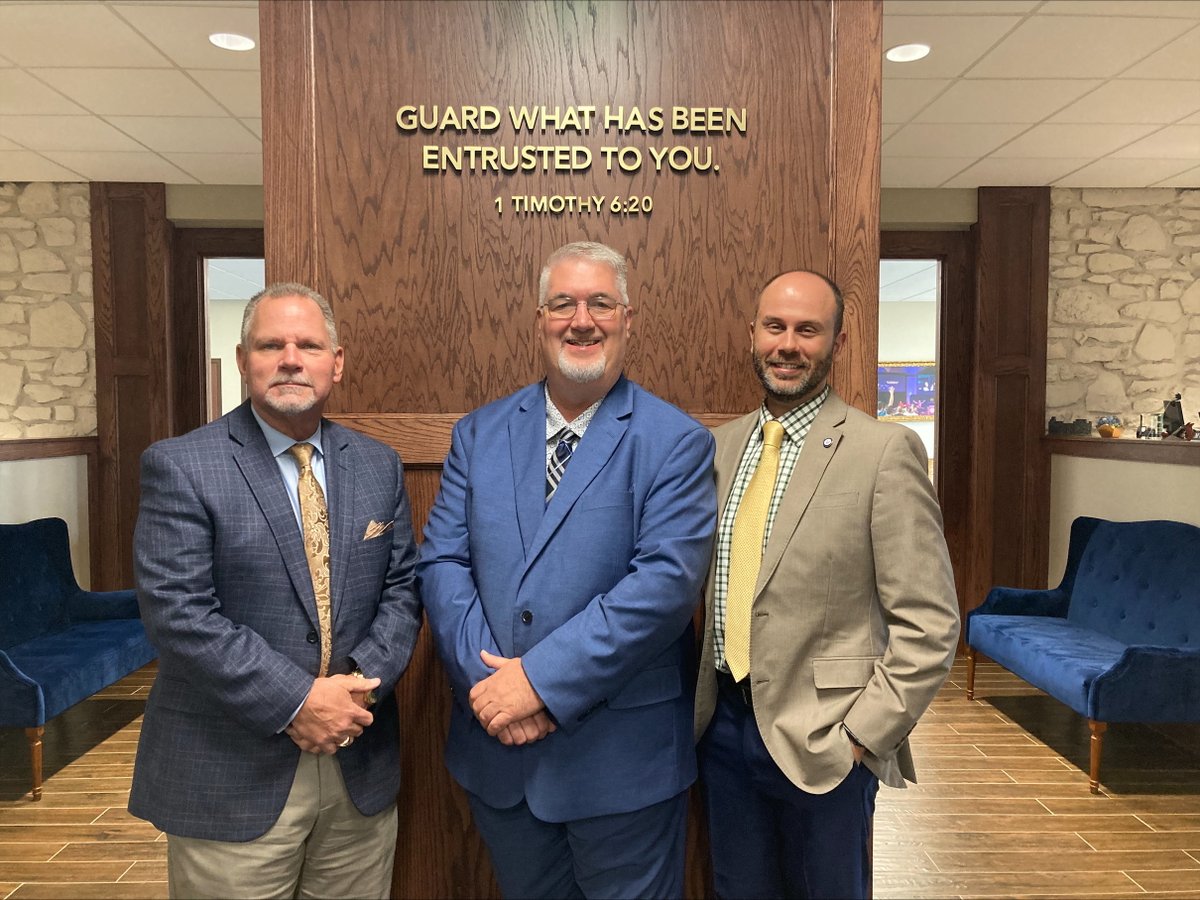 Congratulations, Richard Sams (Ph.D.-Biblical Theology)! He defended his dissertation, PASTORAL THANATOLOGY: A BIBLICAL THEOLOGY OF GRIEF WITH AN EVALUATION OF GRIEFSHARE AS A PASTORAL BEREAVEMENT CARE MODEL. Dr. Sam Stephens and Dr. Kenneth J. Parker served on his committee.