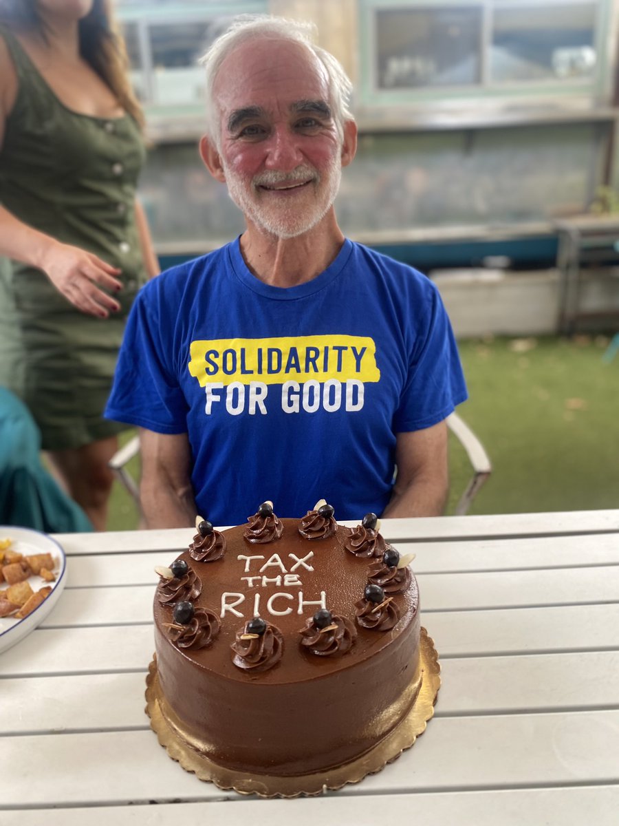 We honored <a href="/dlavine/">Dick Lavine</a> ‘s resignation and 30 years of valuable service at <a href="/EveryTxn/">Every Texan</a>. Dick taught our staff union the principles of solidarity and how to live “one for all - all for one”. #TxUnionStrong #SolidarityForGood #1u