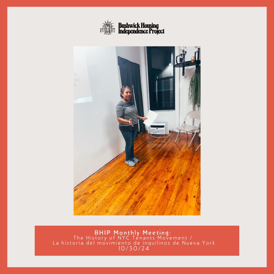 Bushwick Housing Independence Project tweet media