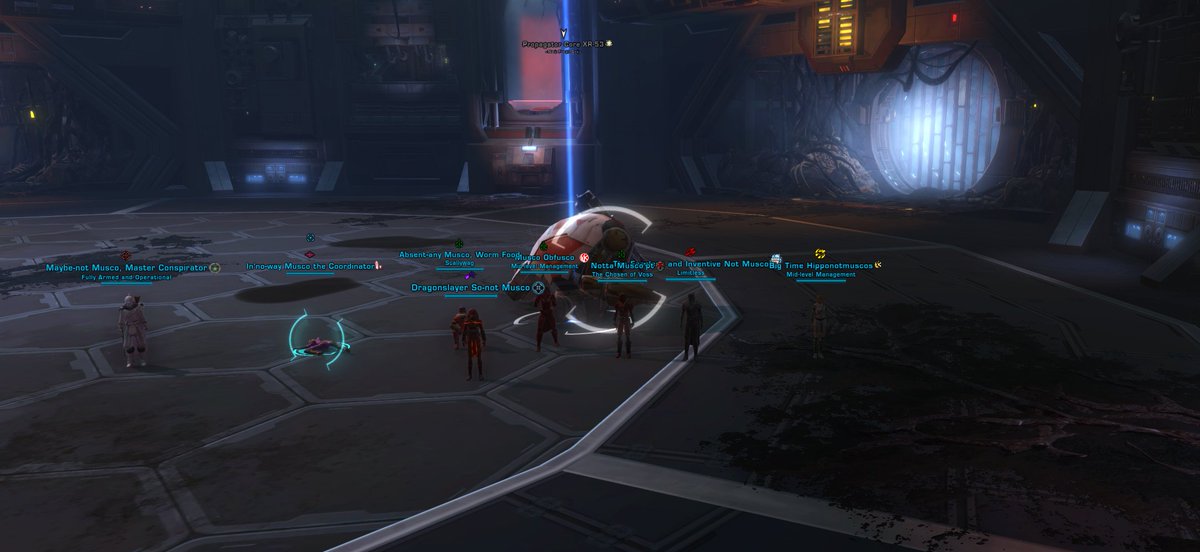 kogass_'s tweet photo. WOOT! team "Not Musco" has downed the #SWTOR 7.6 PTS Boss Propagator Core XR-53!!! https://t.co/DMtXId6ZMd