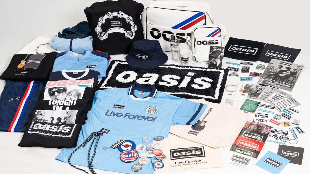お値下げいたしました！！オアシス　oasis 30周年　展示会　グッズ Oasis Live'25 来日記念公式アカウント on X: 