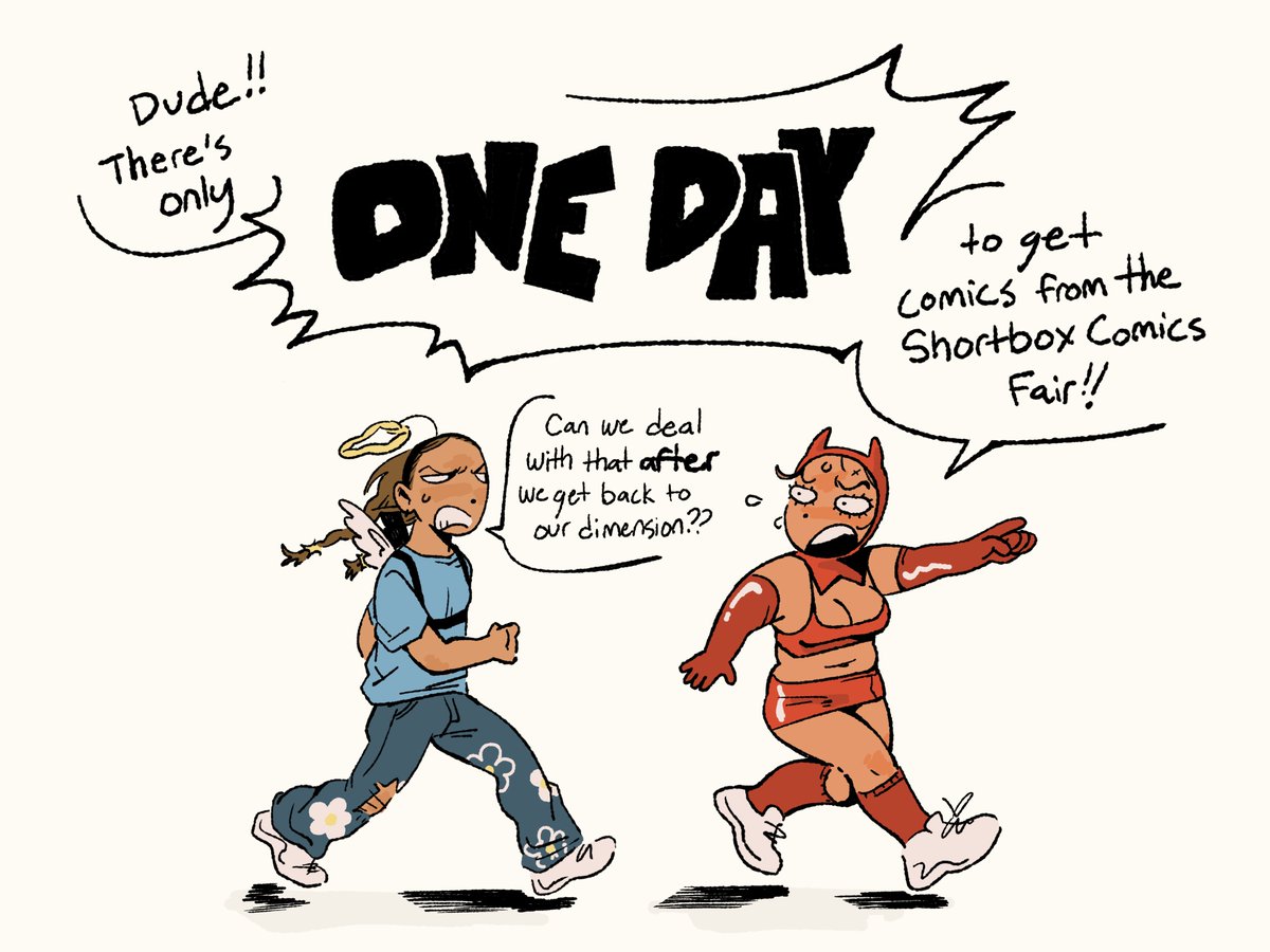pokoglio's tweet photo. There's just under ONE DAY left to pick up Last Stop and 100+ other comics from SBCF‼️‼️ The fair ends at 8pm London time so... look up your timezone and then throw a bunch of stuff in your cart and buy some comics💸 https://t.co/BUtDWd24F5