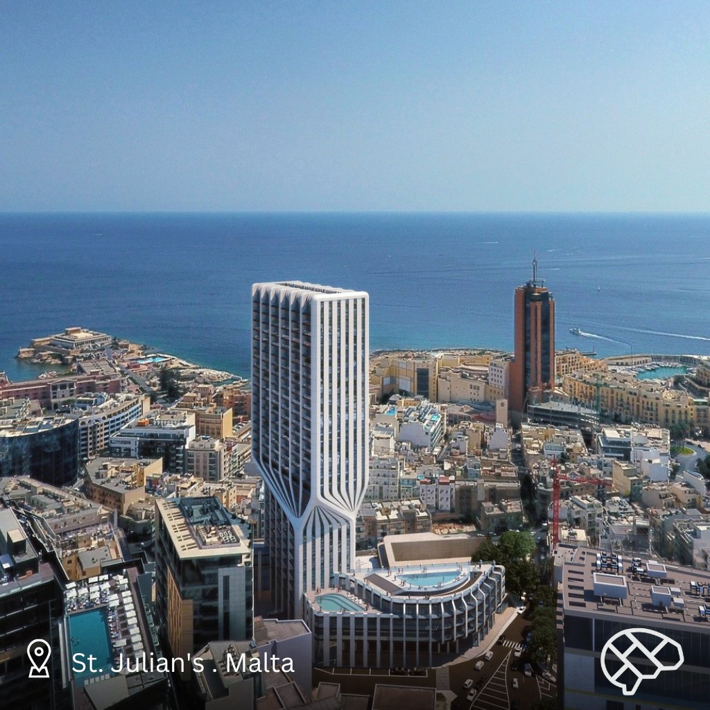 Zaha Hadid Architects Completes Mercury Tower in Malta
The historic Mercury House, located in Paceville, the east coast tourist and entertainment hub of Malta, has been completely renovated by Zaha Hadid Architects. 

#Parametricdesign #zahahadid