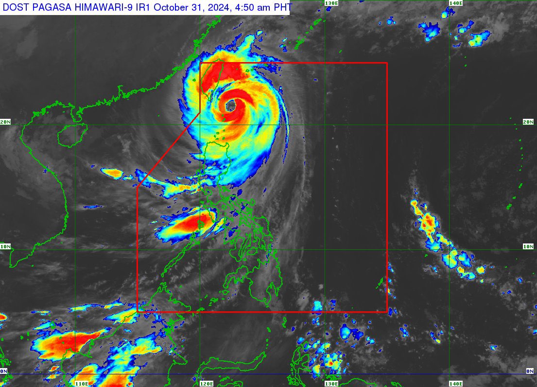 umadilojan's tweet photo. 🚨POWERFUL ALERT: Category 4 #KongRey maintains intense 140 mph (225 kph) winds with a pressure of 934 mbar, barreling toward #Taiwan.
This could be the largest Typhoon Taiwan has seen in the 21st century—and it’s unprecedented for October! Kong-rey is an apex aquatic force with massive damage potential.
Stay vigilant and prepared. #TyphoonKongRey #ExtremeWeather #TaiwanWeather