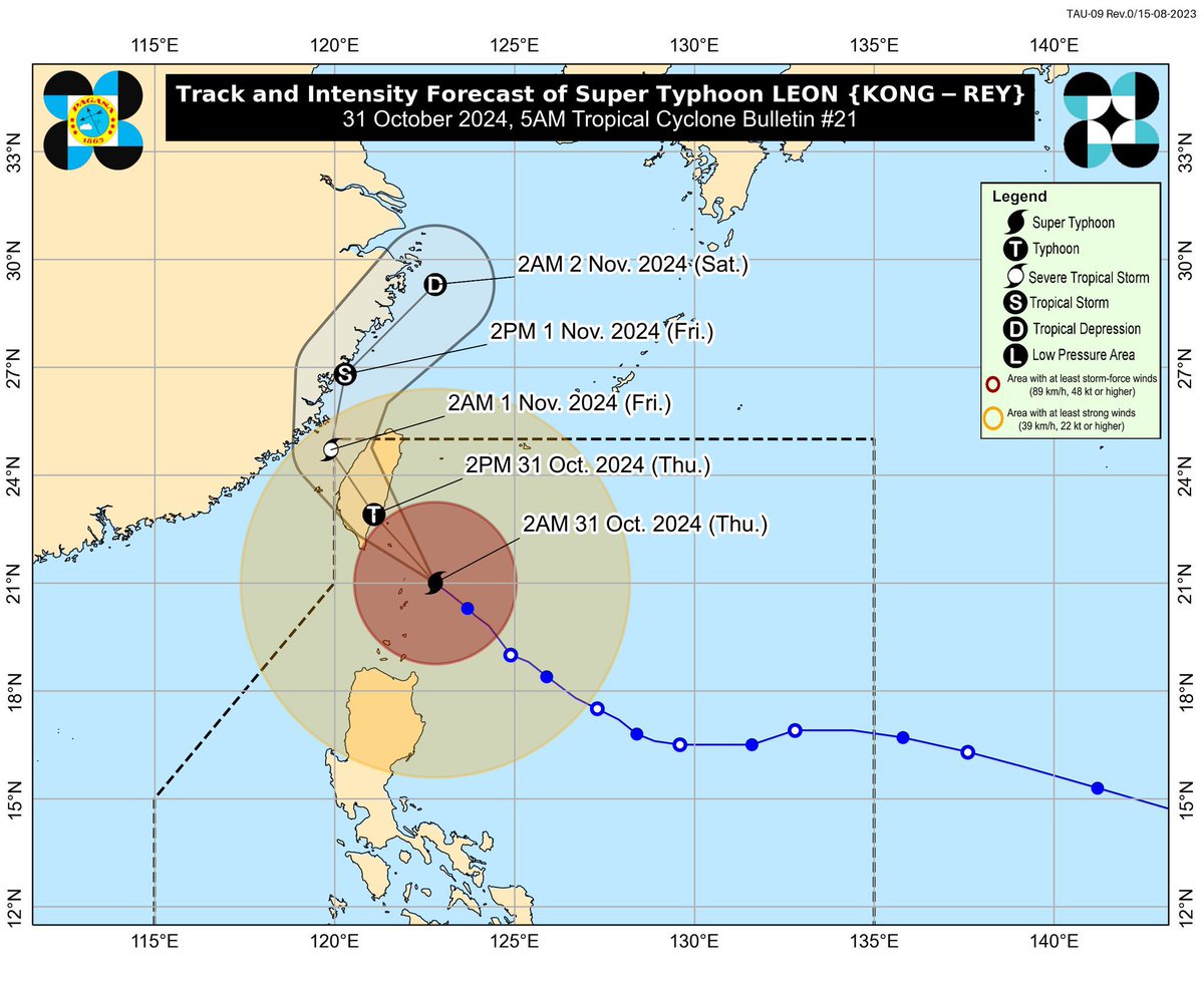 umadilojan's tweet photo. 🚨POWERFUL ALERT: Category 4 #KongRey maintains intense 140 mph (225 kph) winds with a pressure of 934 mbar, barreling toward #Taiwan.
This could be the largest Typhoon Taiwan has seen in the 21st century—and it’s unprecedented for October! Kong-rey is an apex aquatic force with massive damage potential.
Stay vigilant and prepared. #TyphoonKongRey #ExtremeWeather #TaiwanWeather