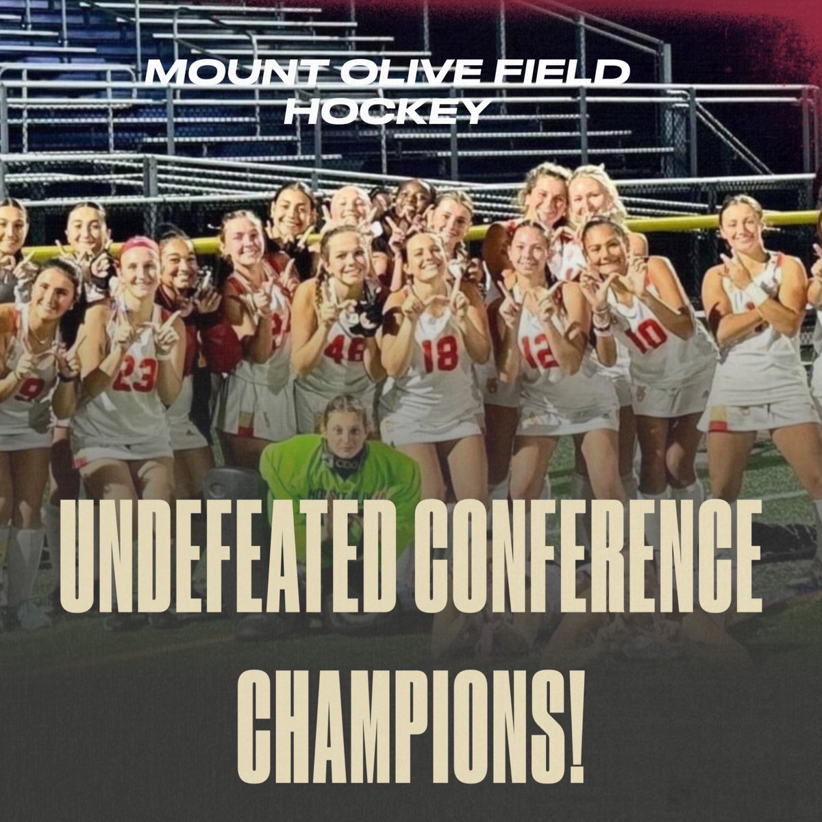 Congratulations Marauder Field Hockey as they locked in their conference championship tonight!  

ALSO- Mia gets 100 saves!