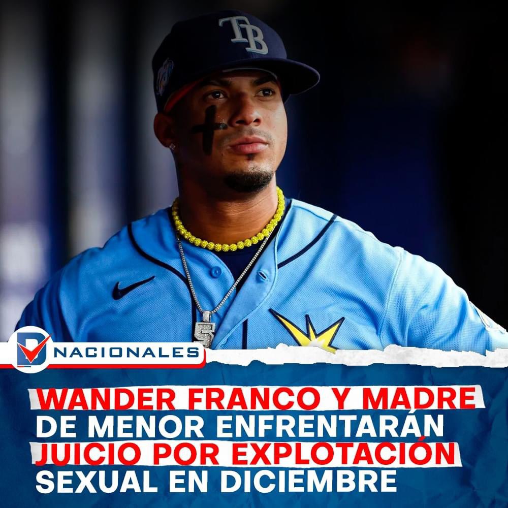 eldemocratard's tweet image. El Tribunal Colegiado de la Cámara Penal del Juzgado de Primera Instancia de Puerto Plata fijó para el próximo 12 de diciembre el inicio del juicio contra el pelotero Wander Franco Aybar por abuso psicológico y sexual en perjuicio de una adolescente, y en contra de la madre de la…