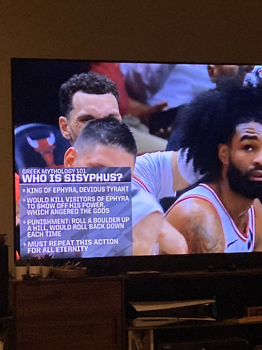 Probably a sign your team is not in great shape when your local broadcast is showing graphics like this.