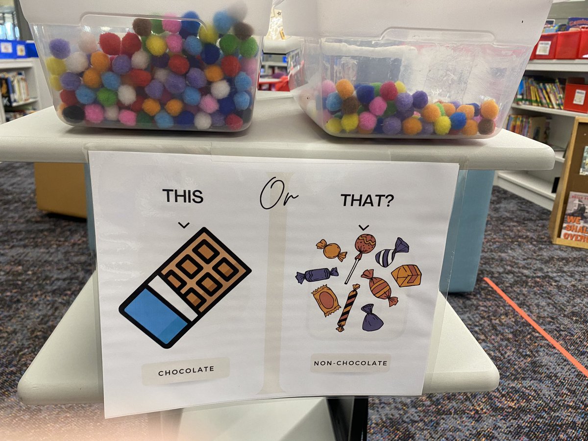 Our library this or that of the week…Which would you choose? #wallergreatness #teamhes #library #librarian