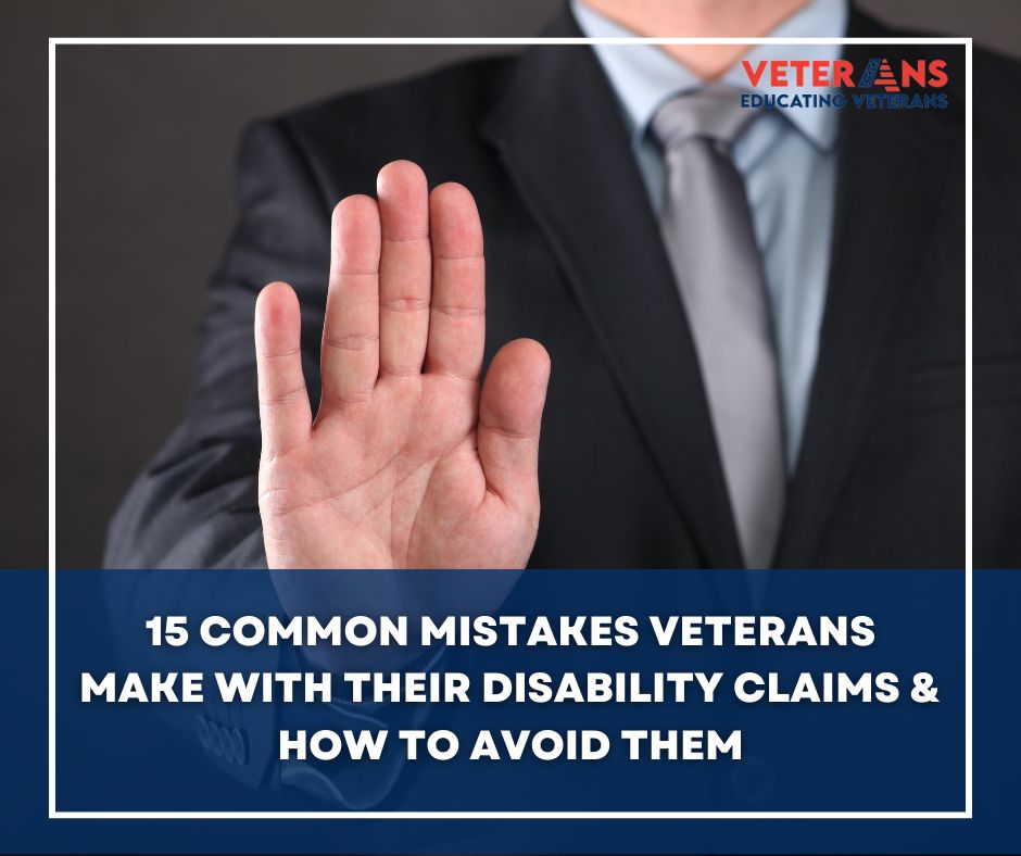 VeteransEducat1's tweet image. Ensure a successful VA disability claim by steering clear of these 15 frequent errors. Get the tips you need to navigate the process effectively.  Read more:   zurl.co/2teB 
#VeteransAffairs #ClaimTips #DisabilityRights