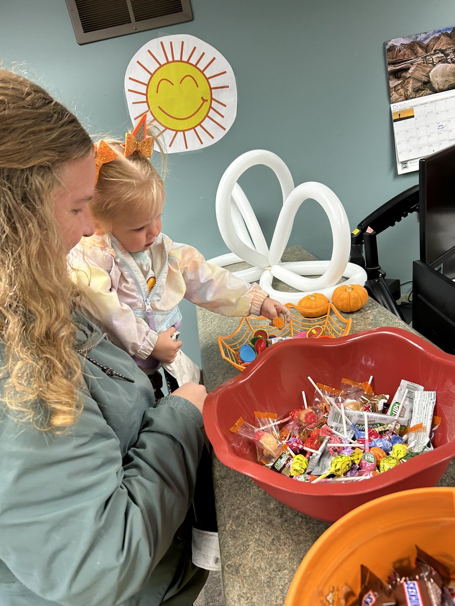 Schef56's tweet photo. Happy Halloween Eve. Hit up a couple local trunk-or-treat events today. Sampled a few small items before crashing with mom. Photo not taken: dad cleaning sticky blue sucker off Amelia. #missingear #halloween2024 https://t.co/1v6IhmqnM9