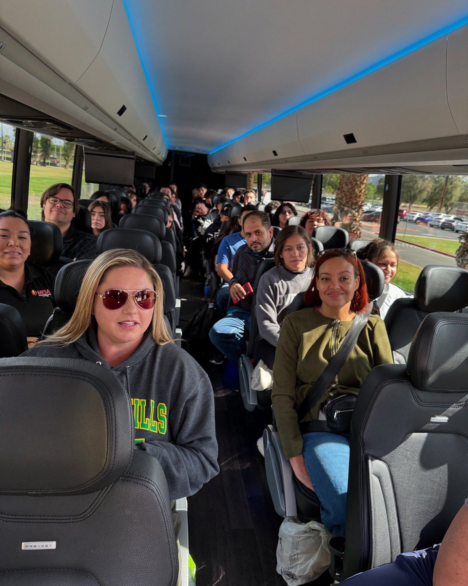 Seven community colleges part of MESA drove 10 hours to join us at #2024NDiSTEM! Thank you for your dedication, we are pumped you get to experience this life-changing event! #SACNAS