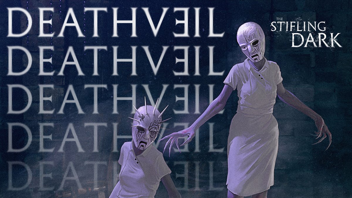 It's Halloween, and with that comes the announcement of a new expansion and minis for The Stifling Dark! Deathveil is planned to launch on Kickstarter late next year. Follow the pre-launch page now to be notified as soon as we launch! kickstarter.com/projects/sophc…