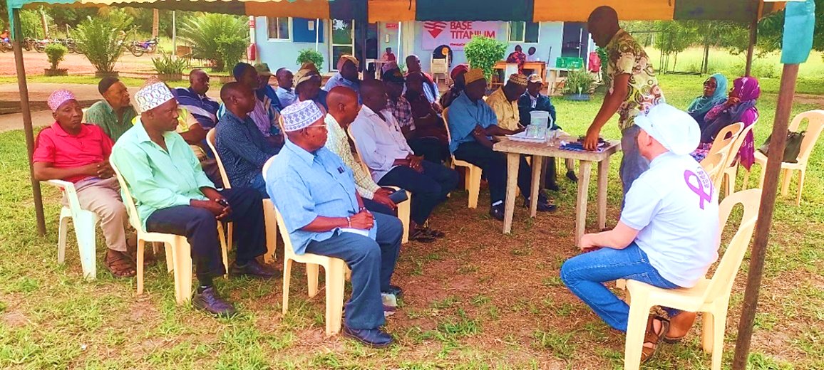 $BSE regularly holds meetings with village elders in communities surrounding the mine site to educate on exercising safety and caution around live wires  

The initiative informs community members on how to act in the event of a fallen power line during a natural disaster