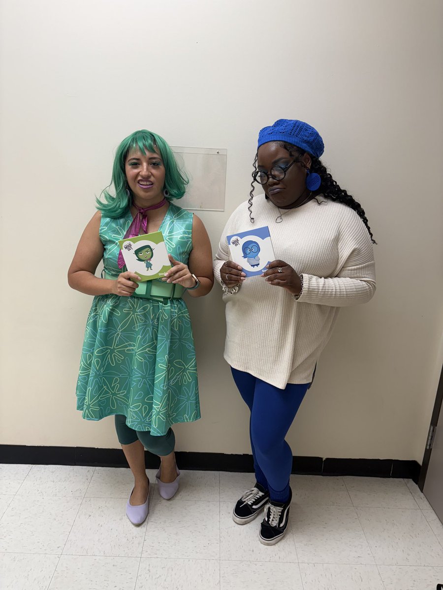 Hayla Fobbs (@msfobbs07) on Twitter photo We’re school counselors. Of COURSE we dress up as emotions on character day! 😂💚💙 #InsideOut <a href="/CupialKarla/">Karla Cupial</a> <a href="/WorshamES_AISD/">Worsham ACE Elementary School</a> <a href="/Counseling_AISD/">Aldine Counseling</a> We’re school counselors. Of COURSE we dress up as emotions on character day! 😂💚💙 #InsideOut <a href="/CupialKarla/">Karla Cupial</a> <a href="/WorshamES_AISD/">Worsham ACE Elementary School</a> <a href="/Counseling_AISD/">Aldine Counseling</a>