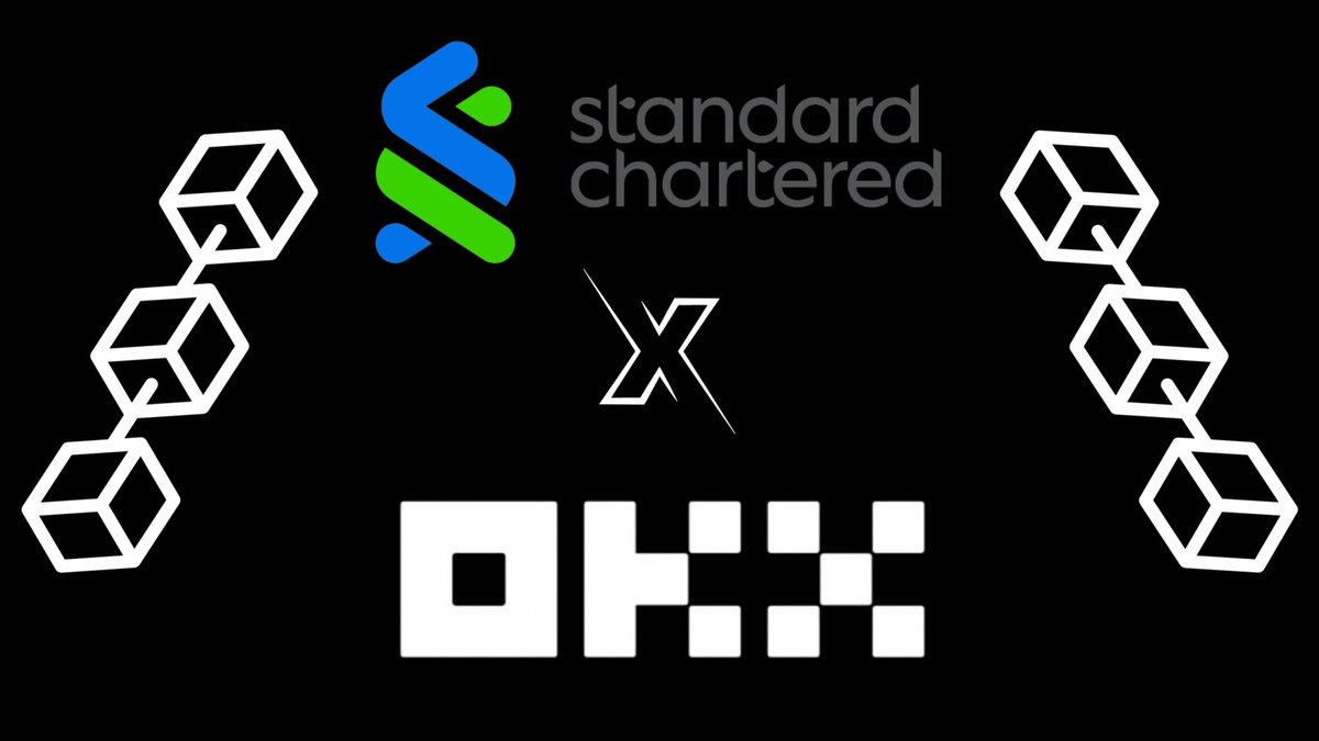 OKX 已与渣打银行合作，提供机构加密货币托管服务。  此次合作是与全球系统重要性银行（G-SIB）的首次合作，旨在增强安全性并促进机构更多地参与数字资产。