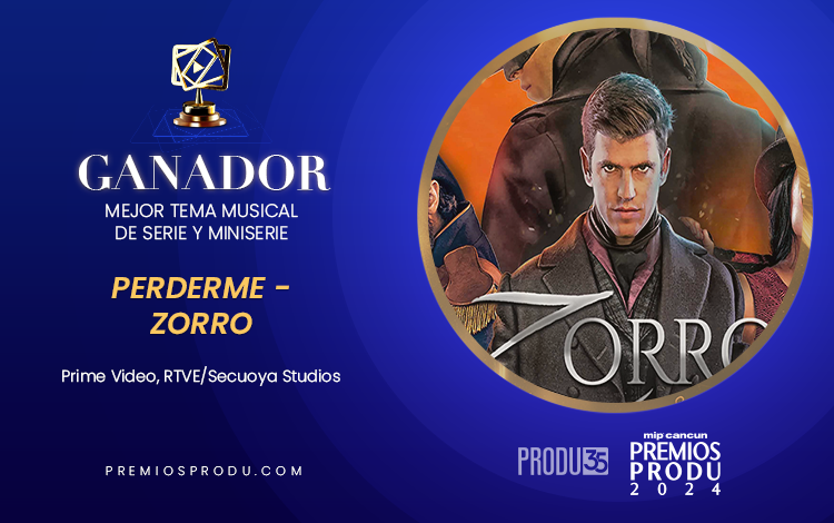 ¡#PerdermeZorro gana en la categoría Mejor Tema Musical de Serie y Miniserie en los #PremiosPRODU2024! 🏆

Conéctate en premiosprodu.com

#CelebrandoNuestraTelevisiónLatina
#OrgulloPorElTalentoLatino
#LoMejorDelContenidoLatino
#PremiosPRODU
#MIPCANCUN 
#MIPCANCUN2024