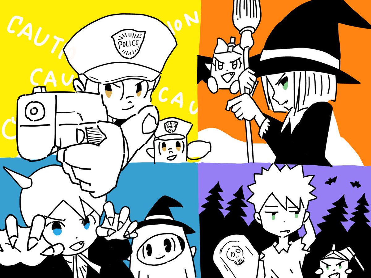 milknokevin's tweet photo. ハッピーハロウィン🎃 https://t.co/pEt59ncboJ