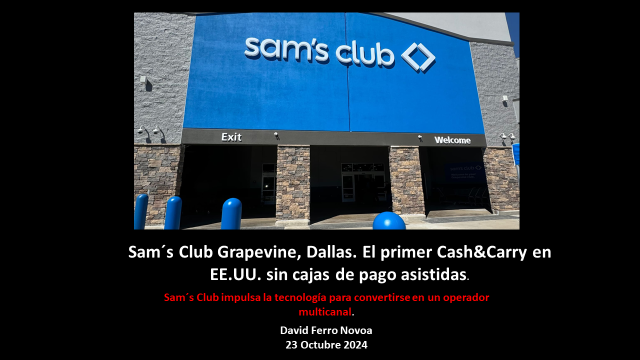groretail's tweet photo. Nuevo informe bajo demanda en https://t.co/sMePqziPs0
Primera tienda cashless de Sam´s Club, cash&amp;carry de Walmart. Análisis de tecnología de la tienda más innovadora del retailer. Solicitar informe en: info@grocey-retail.com Todos los informes disponibles en castellano e inglés https://t.co/aoHTIVecu8
