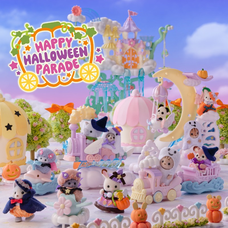 SylvanianEC_JP's tweet photo. 👻Happy Halloween🎃

シルバニアランドでは、赤ちゃんたちのハロウィンパレードが始まりました🎵

みなさんもシルバニアファミリーといっしょに、ハロウィンを楽しんでくださいね！

#シルバニアファミリー
#シルバニアオンライン
#シルバニアハロウィン2024
#happyhalloweenparade https://t.co/zRF5lUfUBD