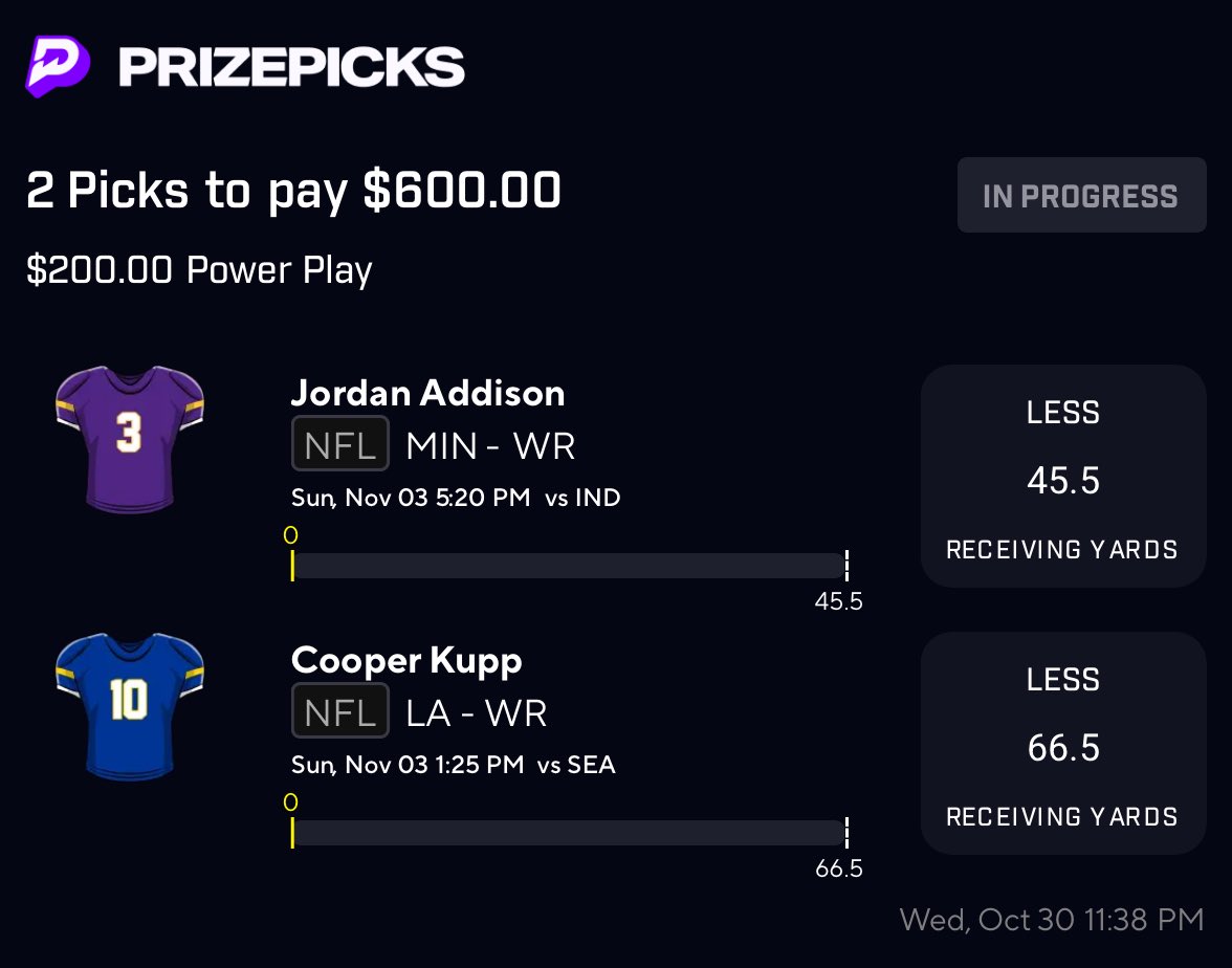 benjidvh's tweet photo. 11/3 Early Sunday NFL Value Nuke 💣

CASHAPPING $200 if this hits!

MUST LIKE + COMMENT to ENTER 🍀

#PrizePicks #NFl https://t.co/AleHooFoZV