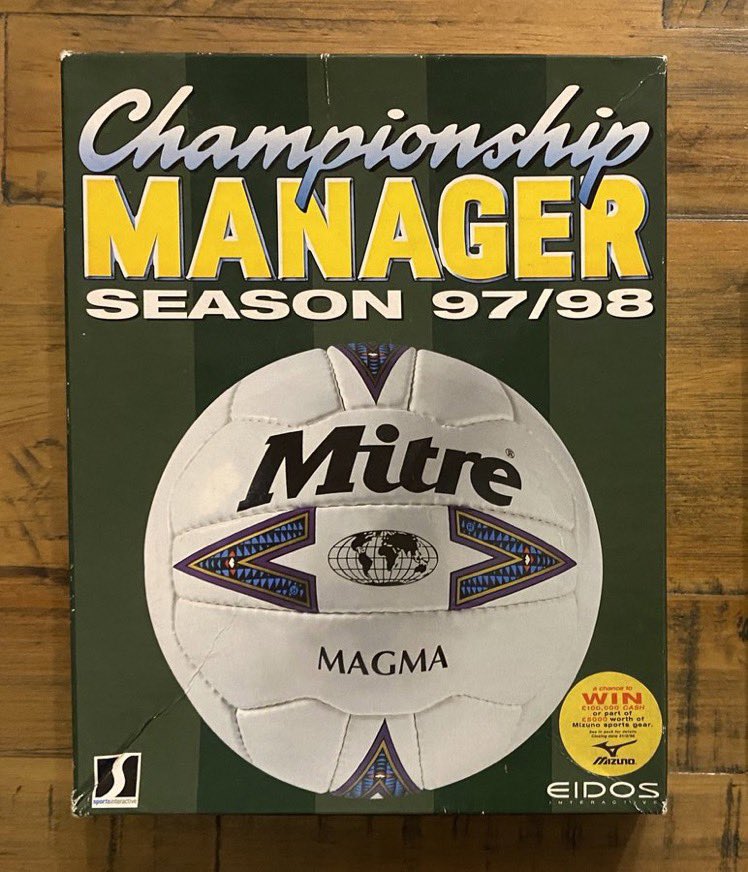 Today marks 27 years since the greatest football management game of all time was released.

Championship Manager 97/98.

Nothing else compares.